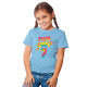 This girl is now 7 - Birthday t-shirt (Κοντομάνικο Παιδικό)